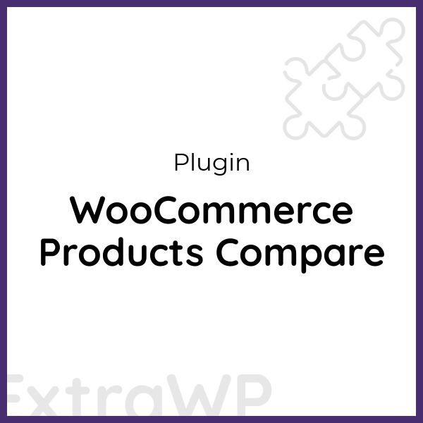 WooCommerce Products Compare