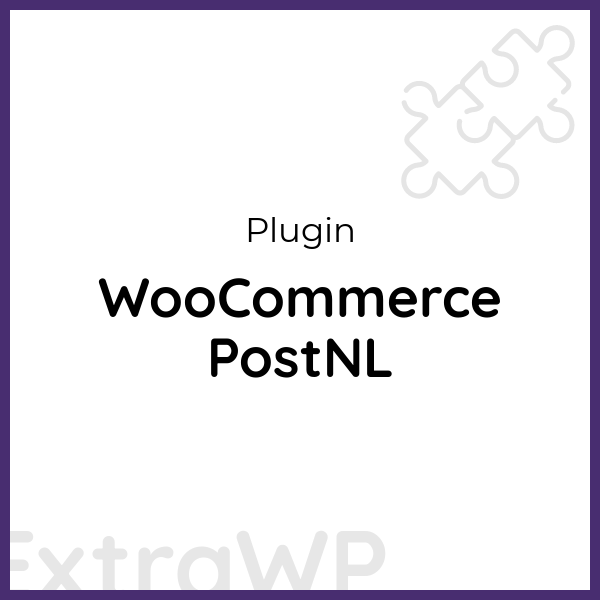 WooCommerce PostNL