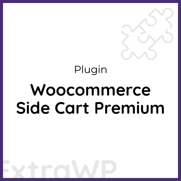 Woocommerce Side Cart Premium