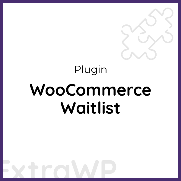 WooCommerce Waitlist