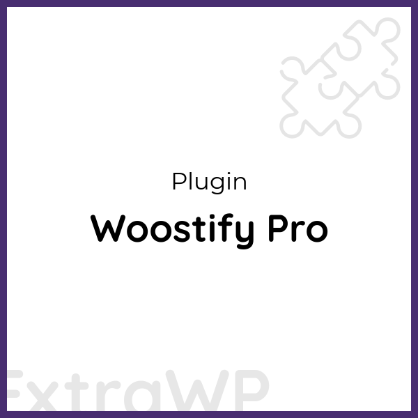 Woostify Pro