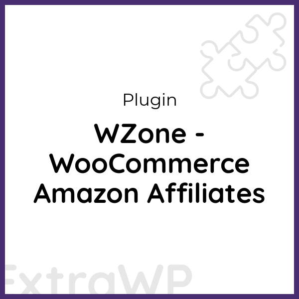 WZone - WooCommerce Amazon Affiliates