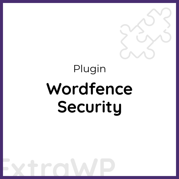 Wordfence Security