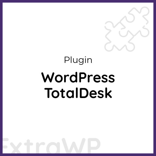 WordPress TotalDesk