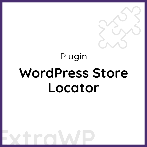 WordPress Store Locator