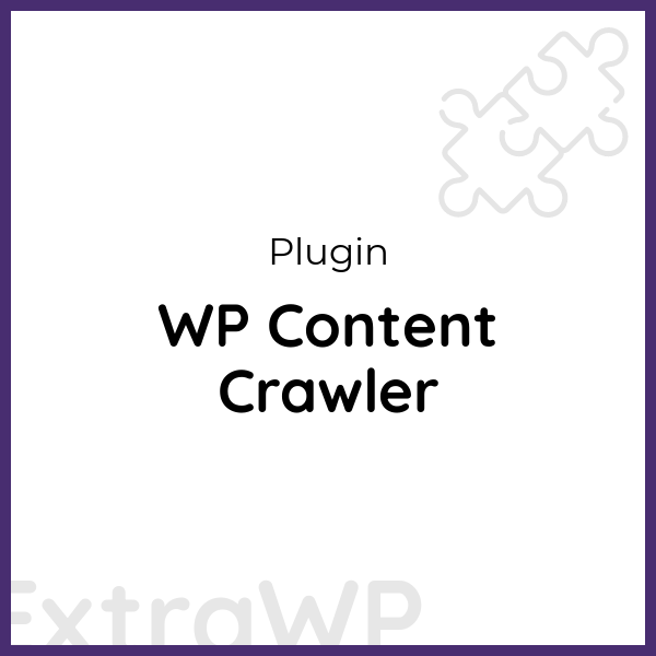 WP Content Crawler