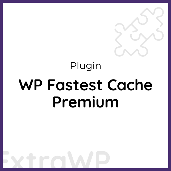 WP Fastest Cache Premium