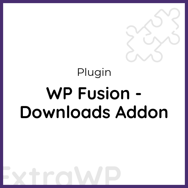 WP Fusion - Downloads Addon