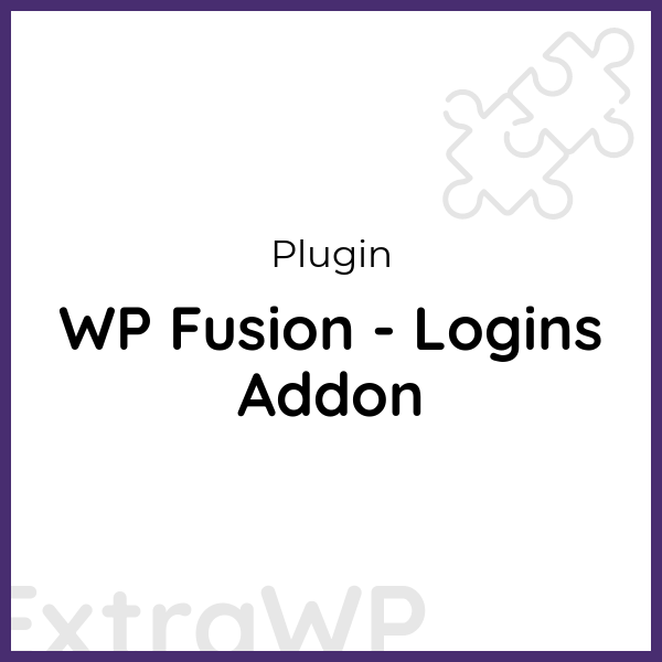 WP Fusion - Logins Addon