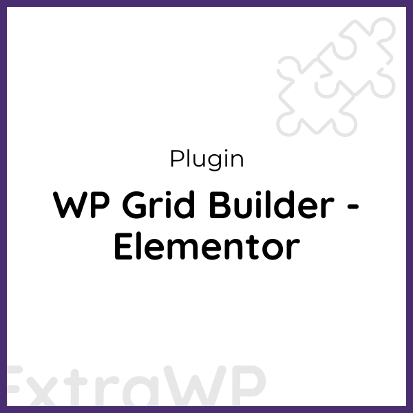 WP Grid Builder - Elementor