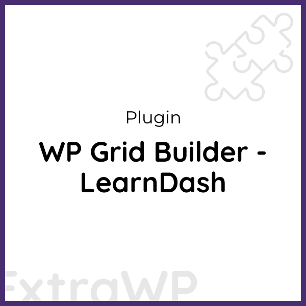 WP Grid Builder - LearnDash