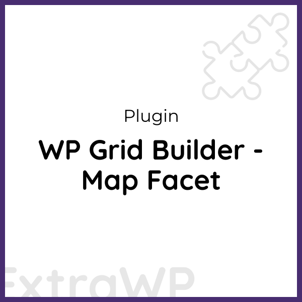 WP Grid Builder - Map Facet