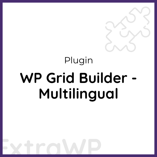 WP Grid Builder - Multilingual