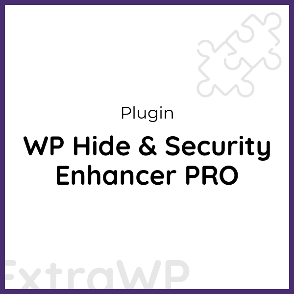 WP Hide & Security Enhancer PRO