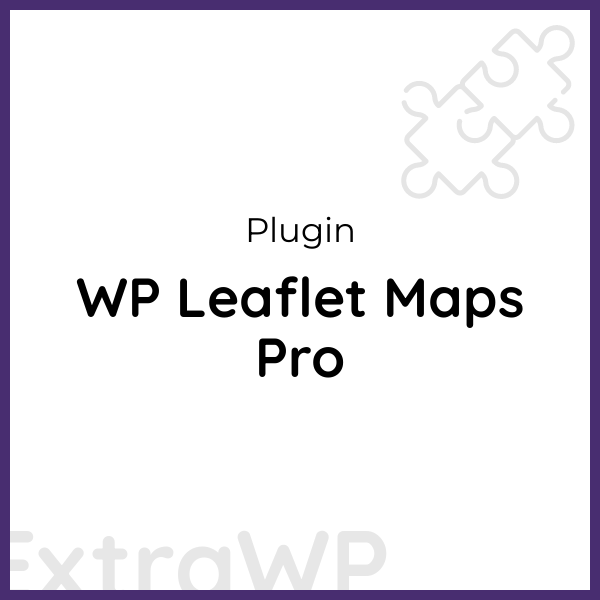 WP Leaflet Maps Pro