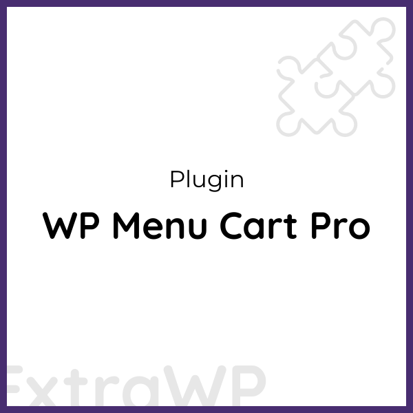 WP Menu Cart Pro