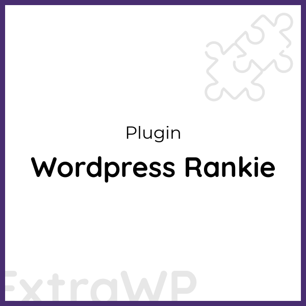 Wordpress Rankie