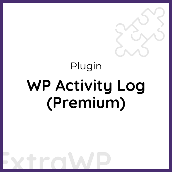 WP Activity Log (Premium)