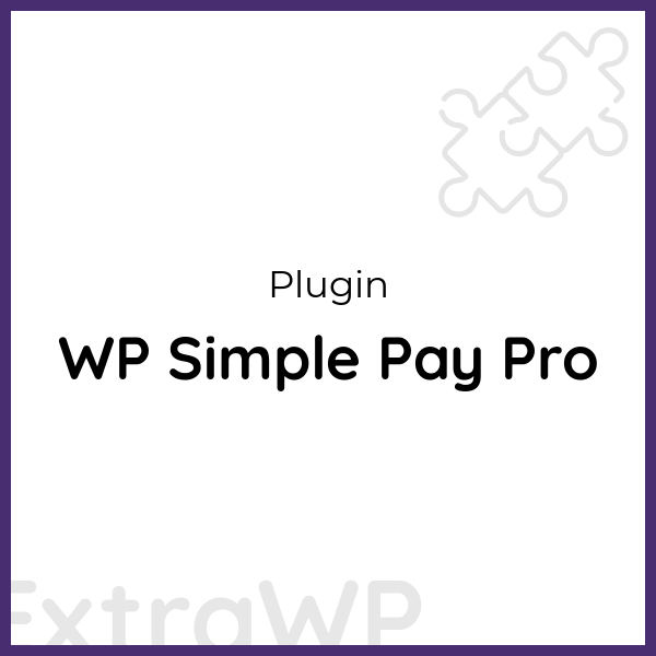 WP Simple Pay Pro