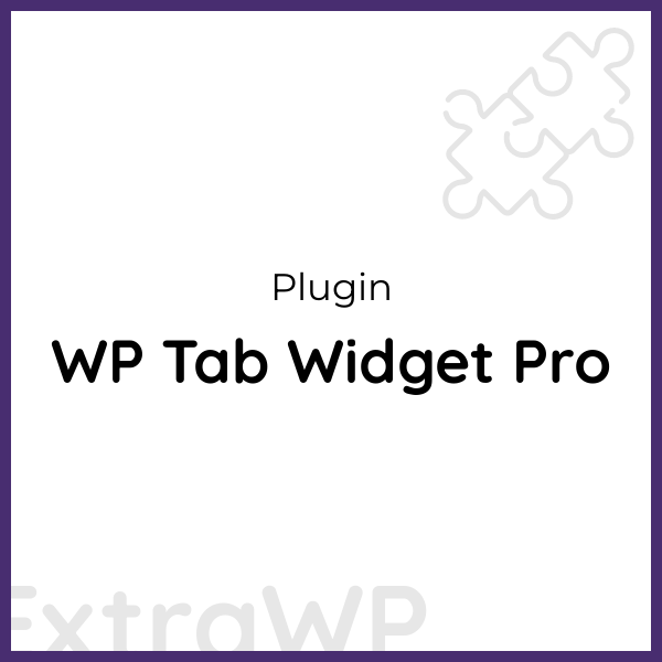 WP Tab Widget Pro
