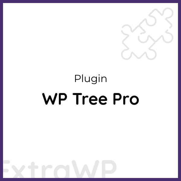 WP Tree Pro