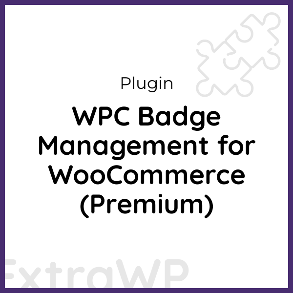 WPC Badge Management for WooCommerce (Premium)