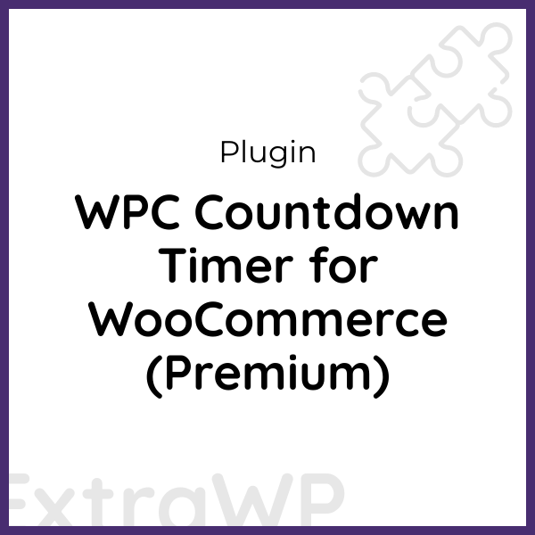 WPC Countdown Timer for WooCommerce (Premium)