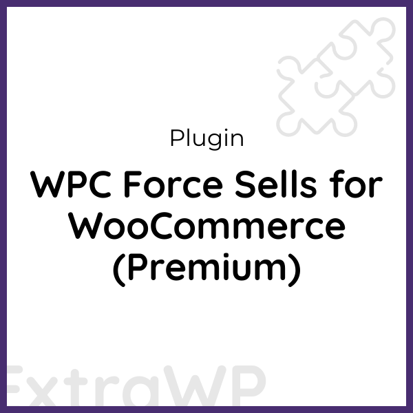 WPC Force Sells for WooCommerce (Premium)