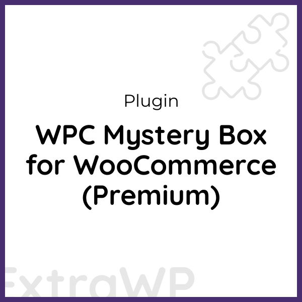 WPC Mystery Box for WooCommerce (Premium)