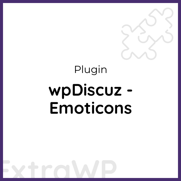 wpDiscuz - Emoticons