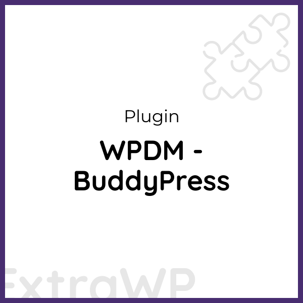 WPDM - BuddyPress