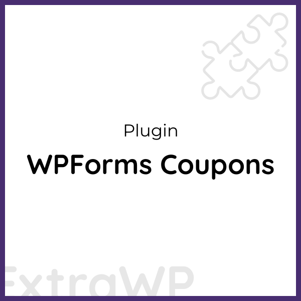 WPForms Coupons