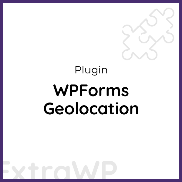 WPForms Geolocation