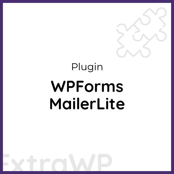 WPForms MailerLite