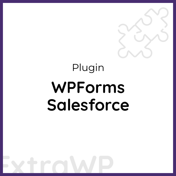 WPForms Salesforce