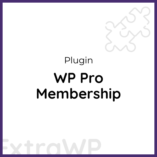 WP Pro Membership