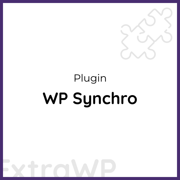 WP Synchro