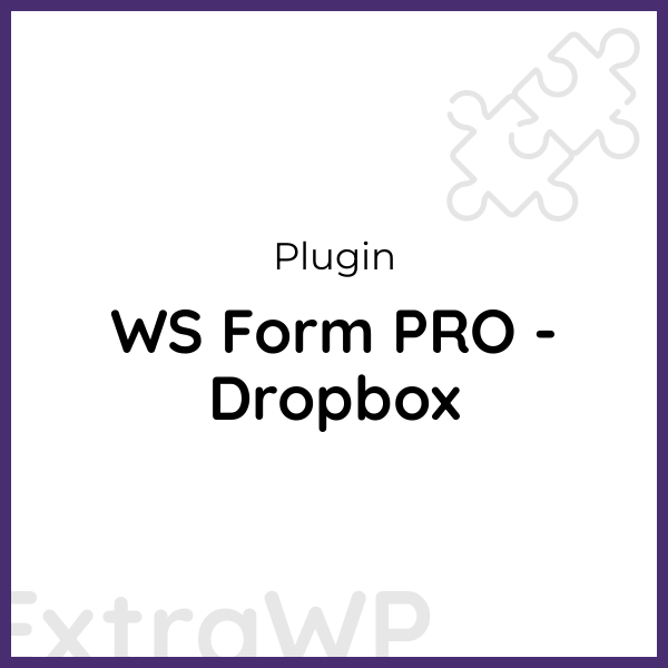 WS Form PRO - Dropbox