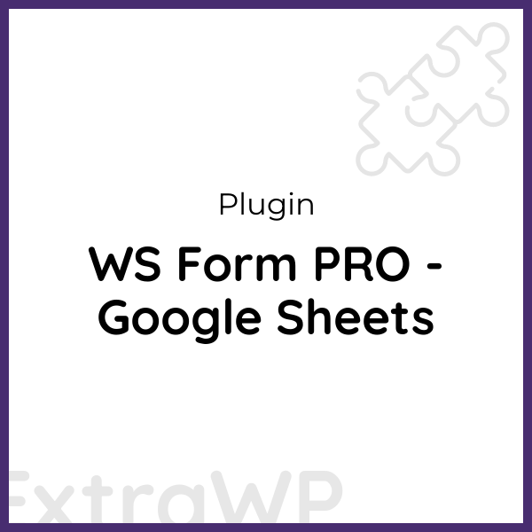 WS Form PRO - Google Sheets