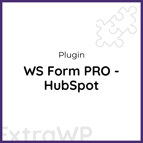 WS Form PRO - HubSpot