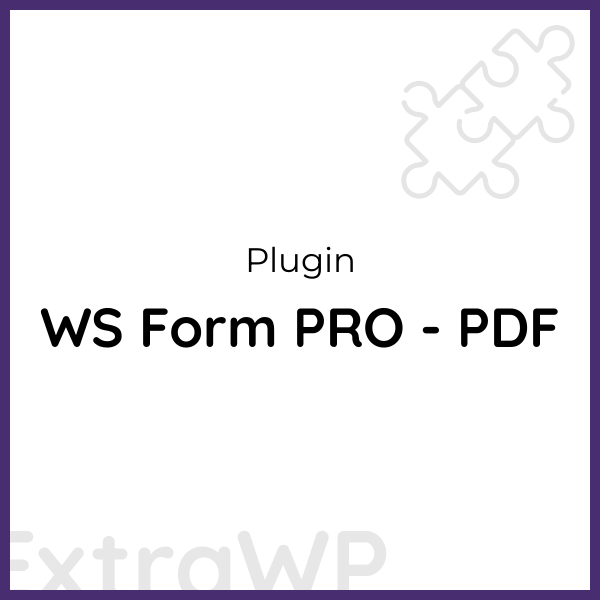 WS Form PRO - PDF