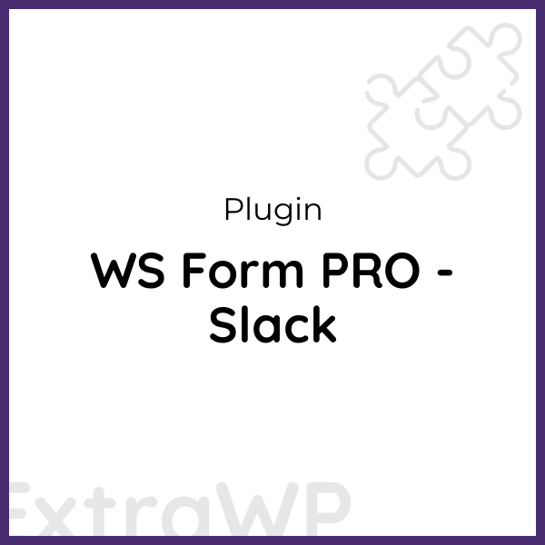 WS Form PRO - Slack