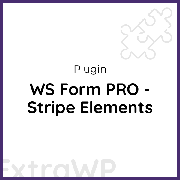 WS Form PRO - Stripe Elements