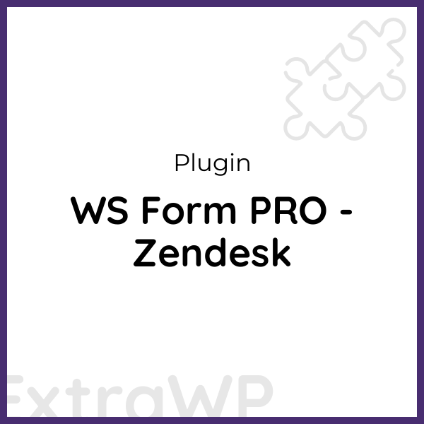 WS Form PRO - Zendesk