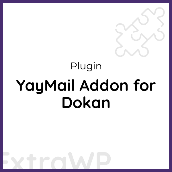 YayMail Addon for Dokan