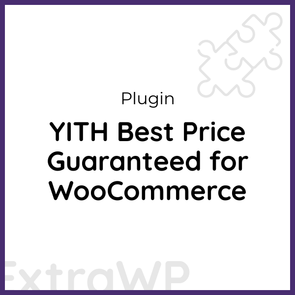 YITH Best Price Guaranteed for WooCommerce