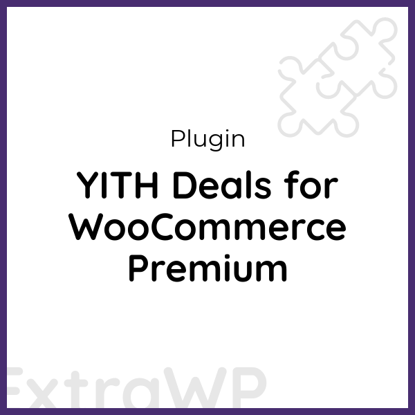 YITH Deals for WooCommerce Premium