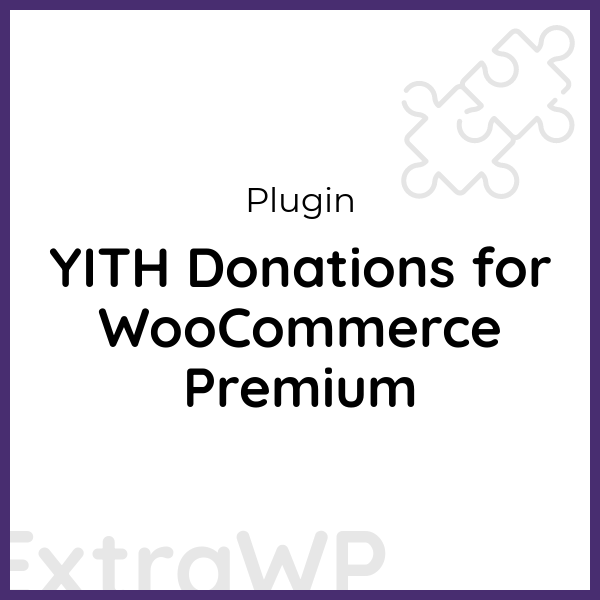 YITH Donations for WooCommerce Premium