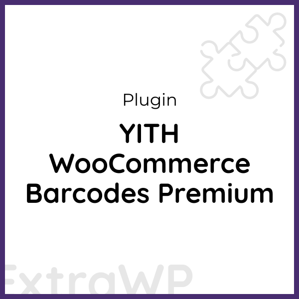 YITH WooCommerce Barcodes Premium