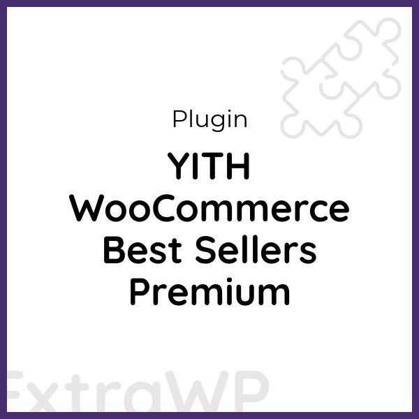 YITH WooCommerce Best Sellers Premium